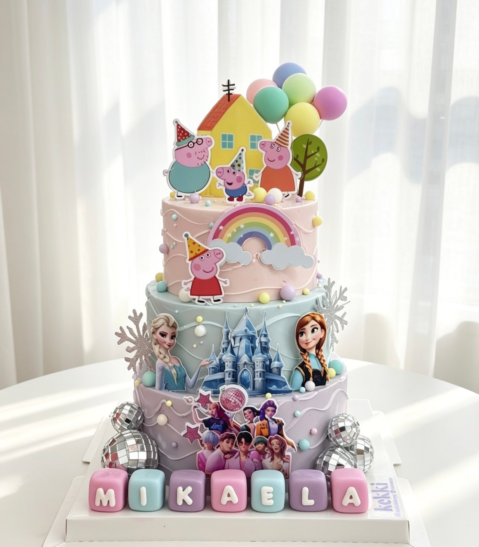 3 Theme Cake